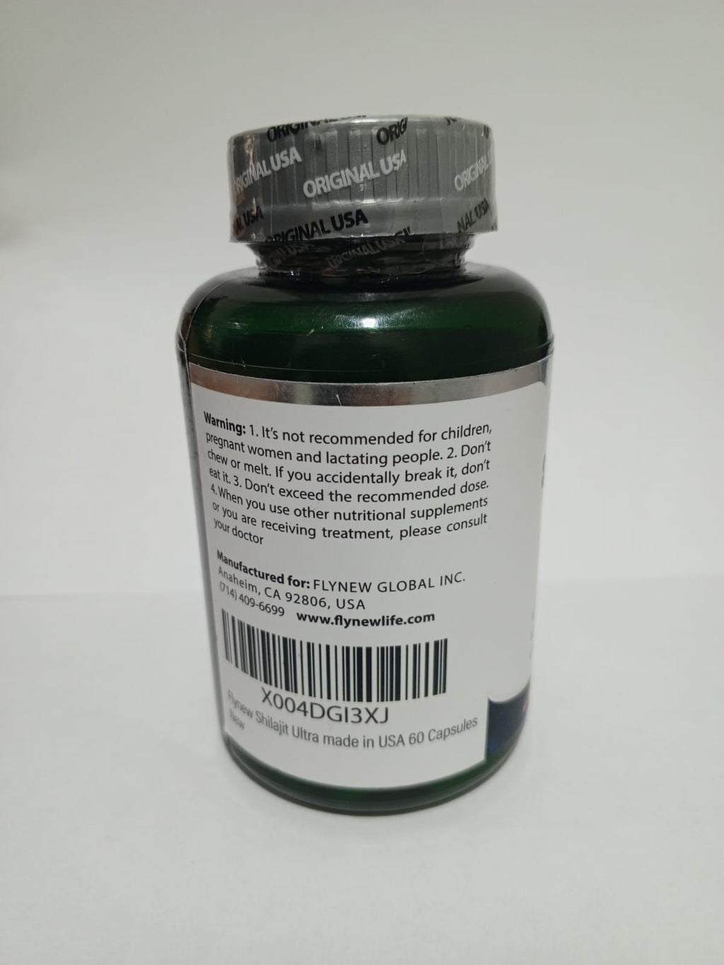 Shilajit Ultra Optimal Potency 60 Cápsulas